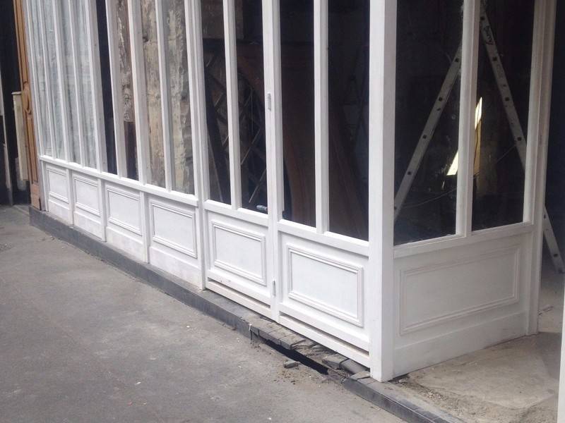 Par close façade magasin