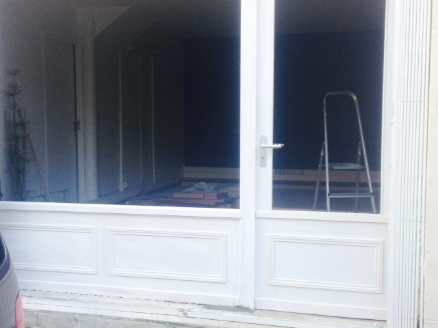 vitrine en bois sur mesure
